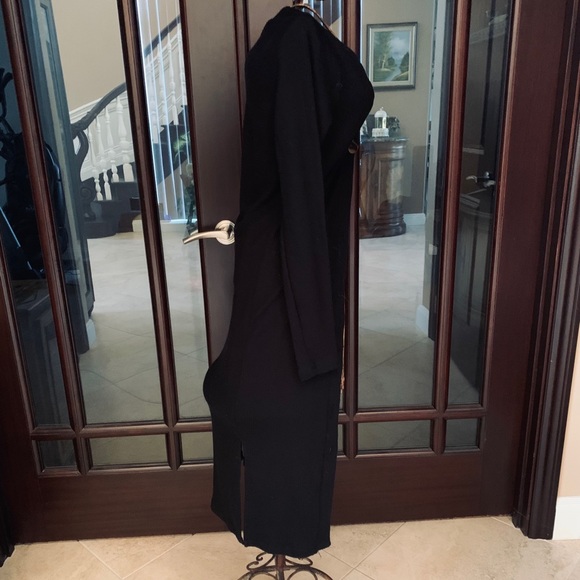 NWT Heart & Hips button blk sweater dress cardigan - Picture 12 of 16